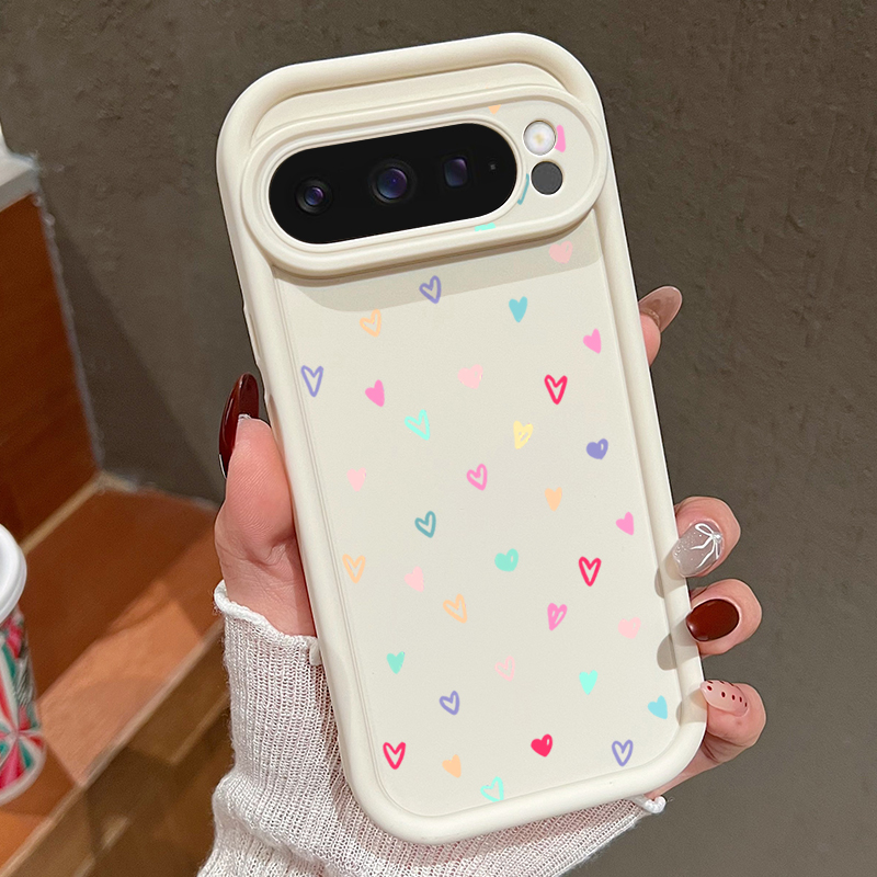 Colorful Little Hearts Soft Ca - Google Pixel 9 ulasan dan harga