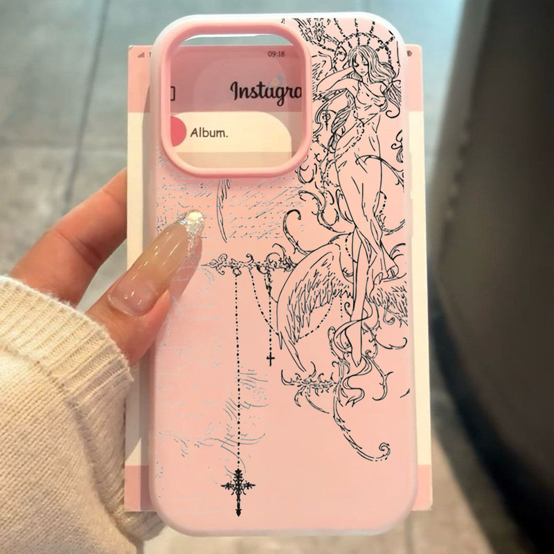 Gothic Style Angel Cross Line  - Samsung Galaxy S24 ulasan dan harga