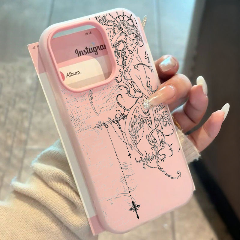 Gothic Style Angel Cross Line  - Samsung Galaxy S24 ulasan dan harga