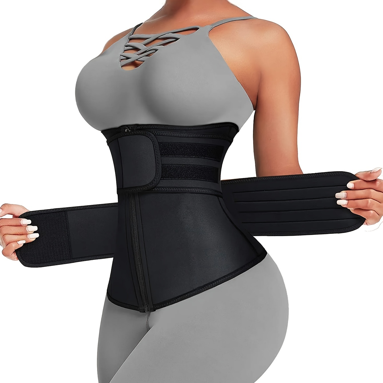 Women Waist Trainer Belt Doubl - Rugged Sport Strap ulasan dan harga