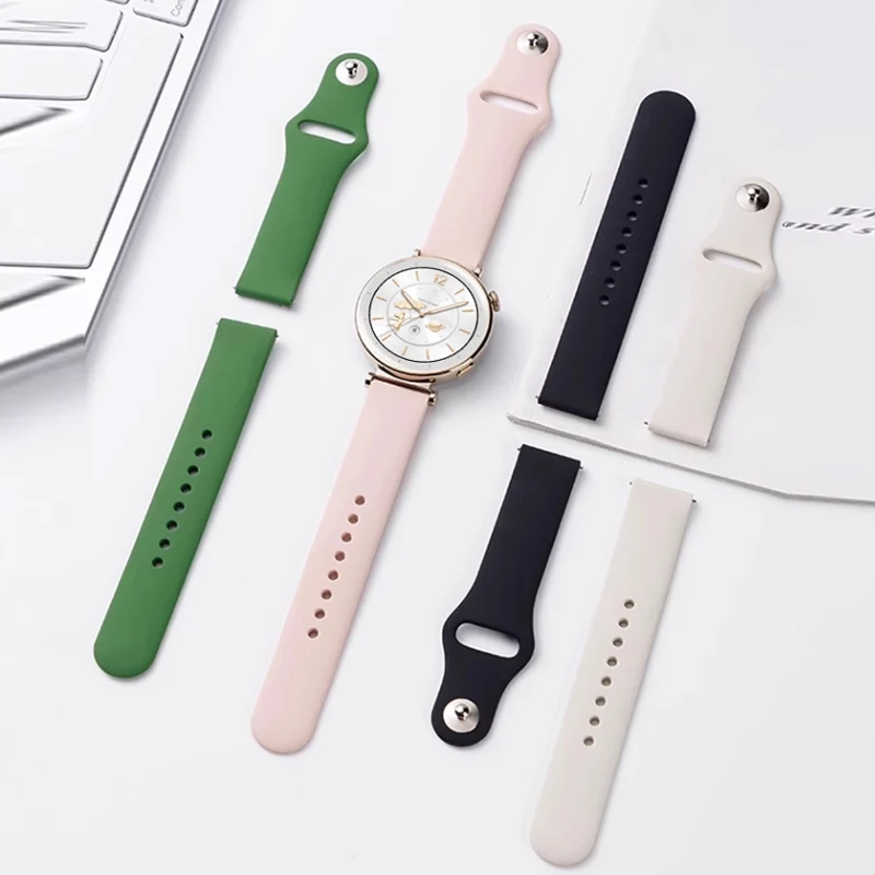 18mm Silicone Watch Strap For  - Fossil Smartwatch Accessories ulasan dan harga