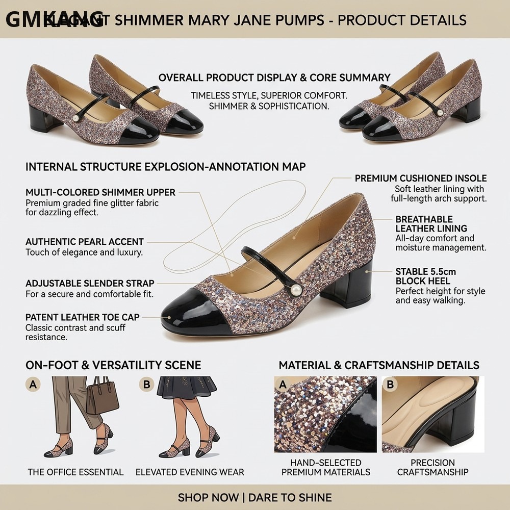 Classic Mary Jane Platform Sho - Leather Classic Strap ulasan dan harga