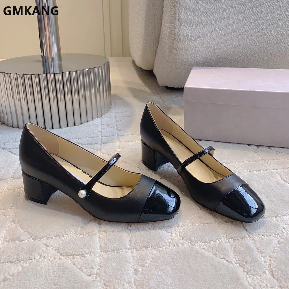 Classic Mary Jane Platform Sho - Leather Classic Strap ulasan dan harga